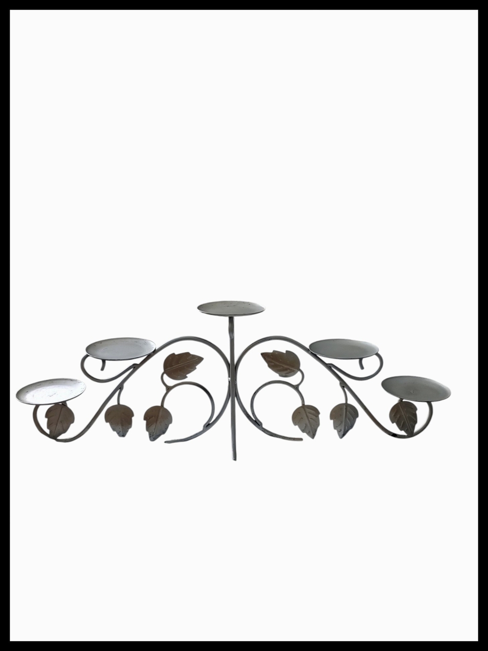 Five Candle Tabletop Candelabra